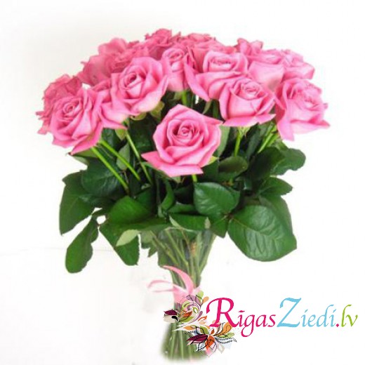 Букет из розовых роз Нежность
